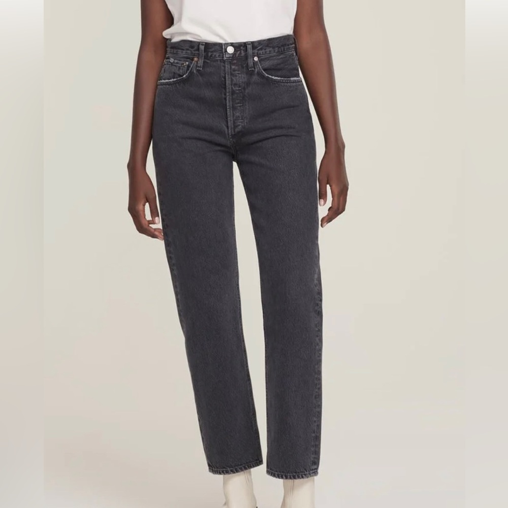 AGOLDE 90s Pinch Waist Jeans Black 27